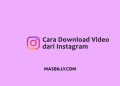 Cara Download Video dari Instagram